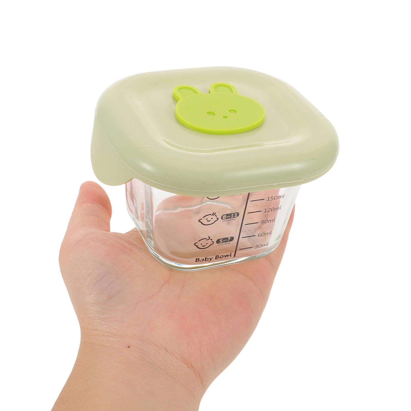Baby Food Jars With Lids - 2개 세트, 아기용 식품 보관 용기,