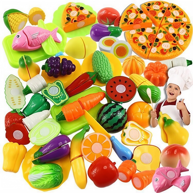 어린이 놀이집 장난감 과일 자르기 장난감 시뮬레이션 주 - Baby Food Vegetables 리뷰 및 가격