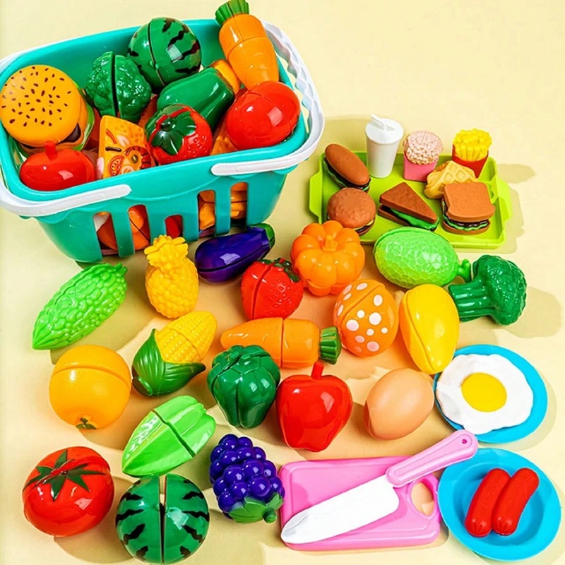 어린이 놀이집 장난감 과일 자르기 장난감 시뮬레이션 주 - Baby Food Vegetables 리뷰 및 가격