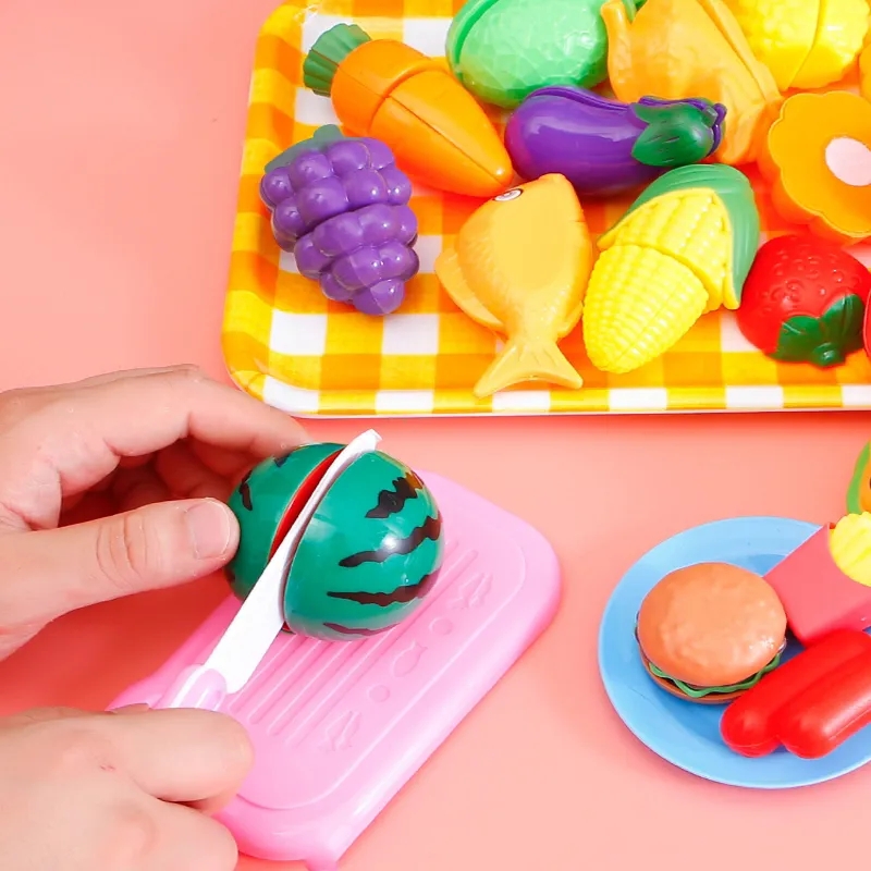 어린이 놀이집 장난감 과일 자르기 장난감 시뮬레이션 주 - Baby Food Vegetables 리뷰 및 가격