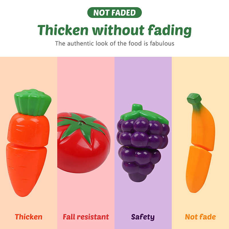 어린이 장난감 절단 과일과 야채 어린이를위한 설정 놀이 - Baby Food Vegetables 리뷰 및 가격