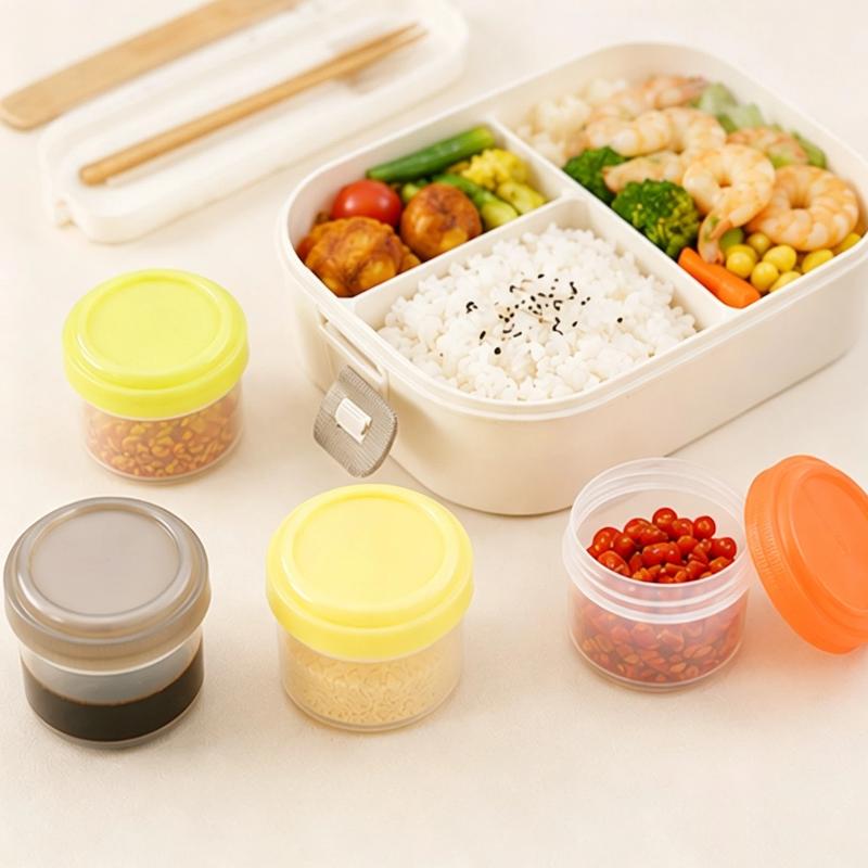 4개 세트, 쌓아서 보관 가능한 PP 소재의 미니 식품 - Baby Food Jars With Lids 리뷰 및 가격